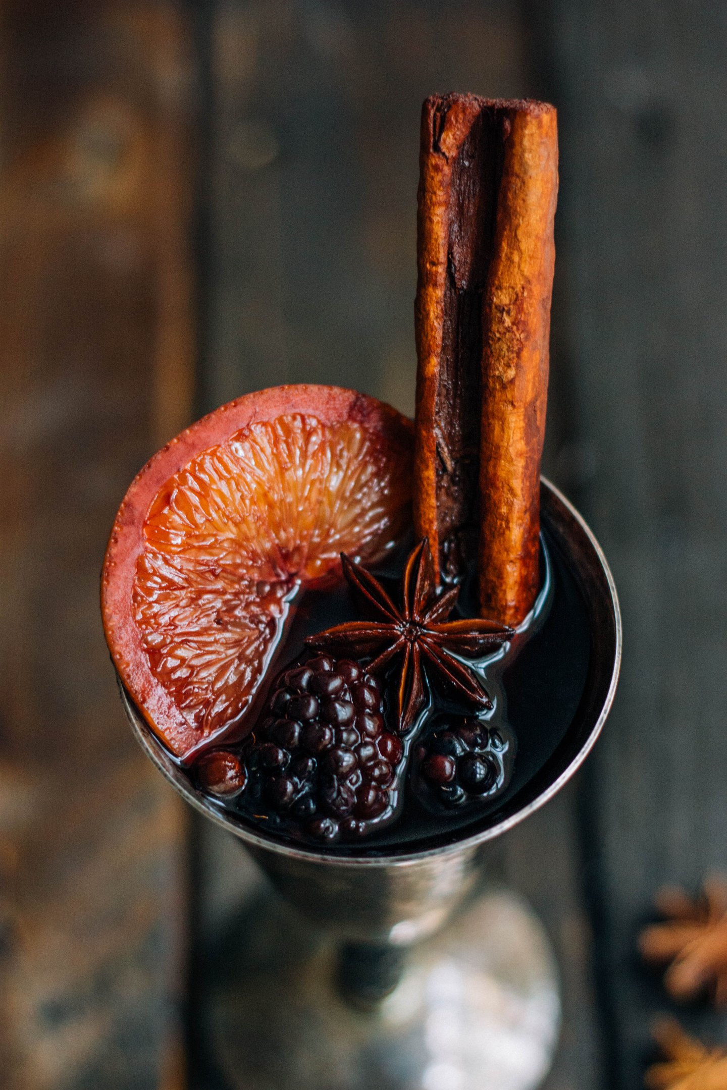 Blackberry Mulled Wine