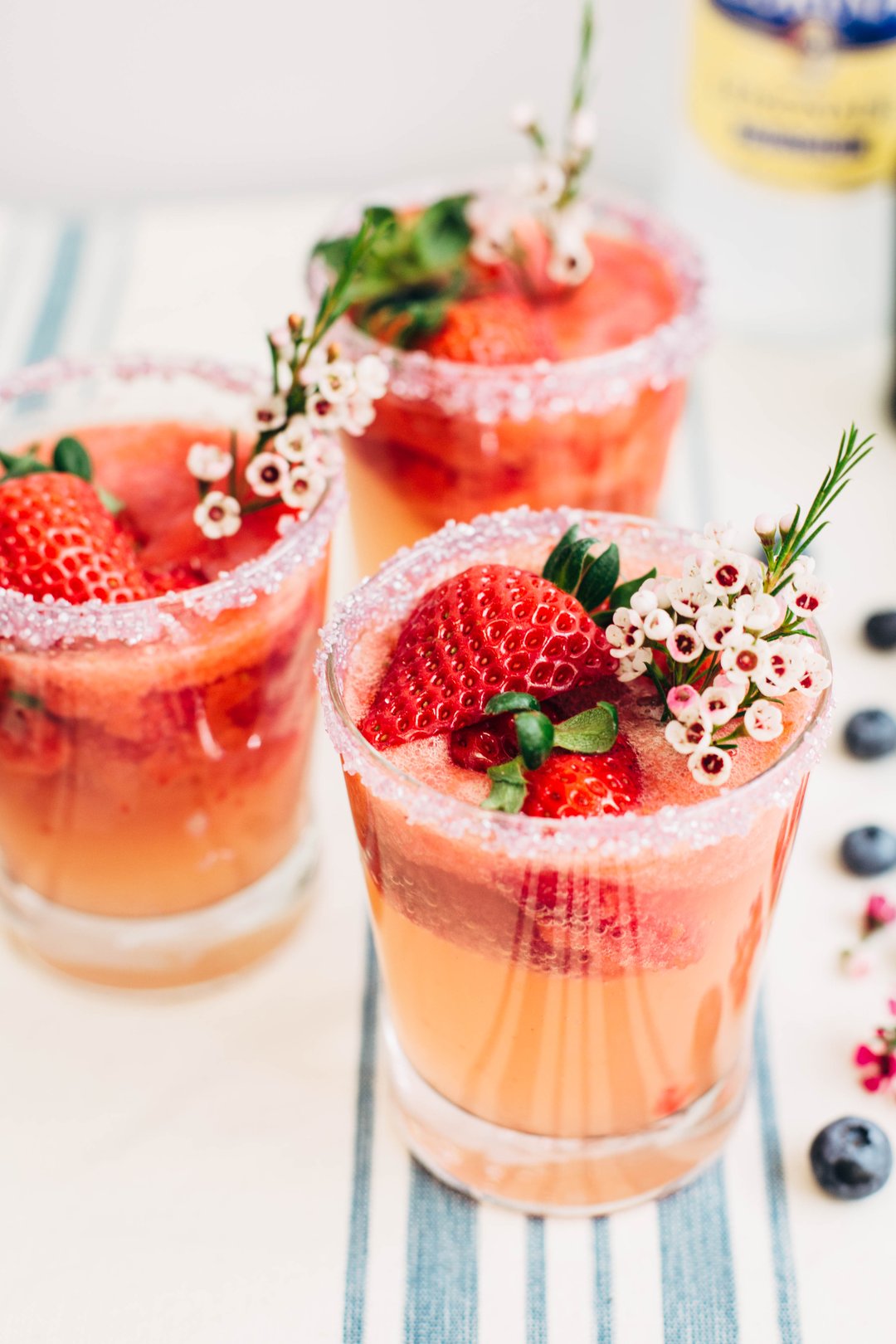 Strawberry Lemonade Spritzer