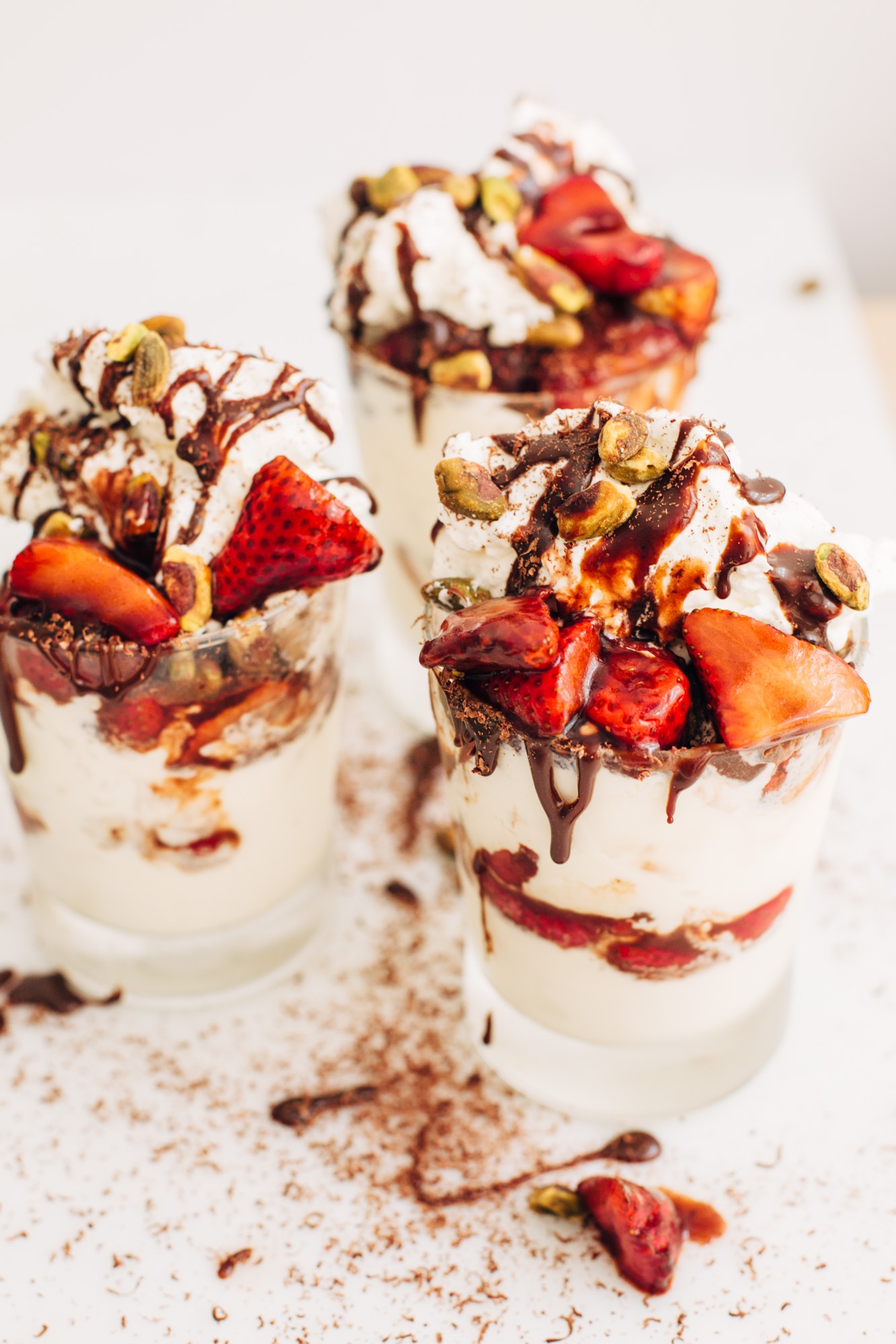 drawberry sundae
